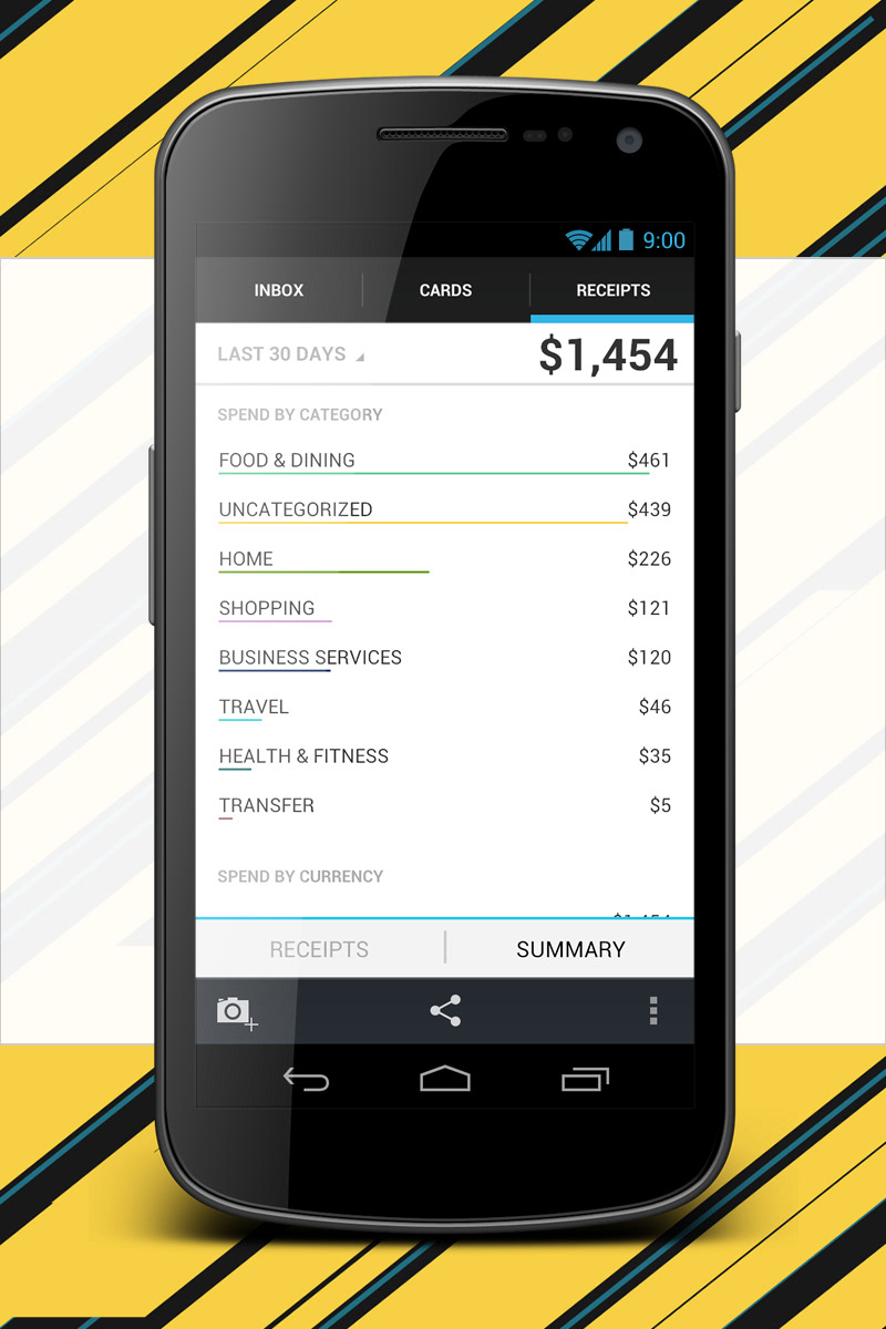 lemon WALLET android ICS ice cream sandwich app mobile