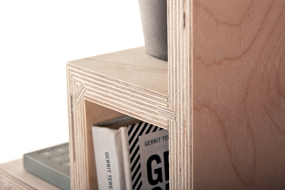 plywood furniture wooden Shelf