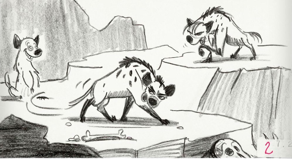 Disney Animation disney Storyboards The Lion King barry johnson story artist Simba timon pumbaa Lion King