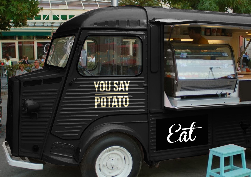 design potato Food  Food van healthy wholesome