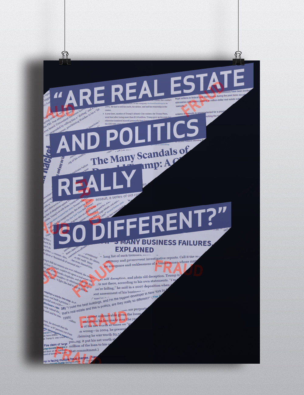graphic design  poster politics