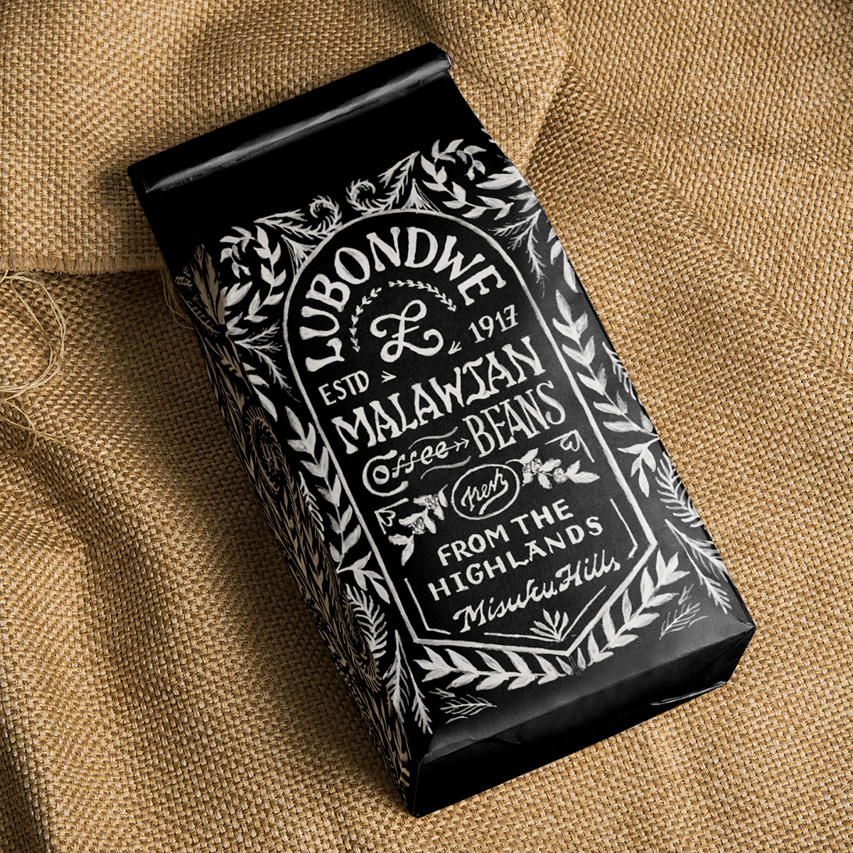 beverage brand branding  Coffee design Freelance labels Mockup Packaging vintage