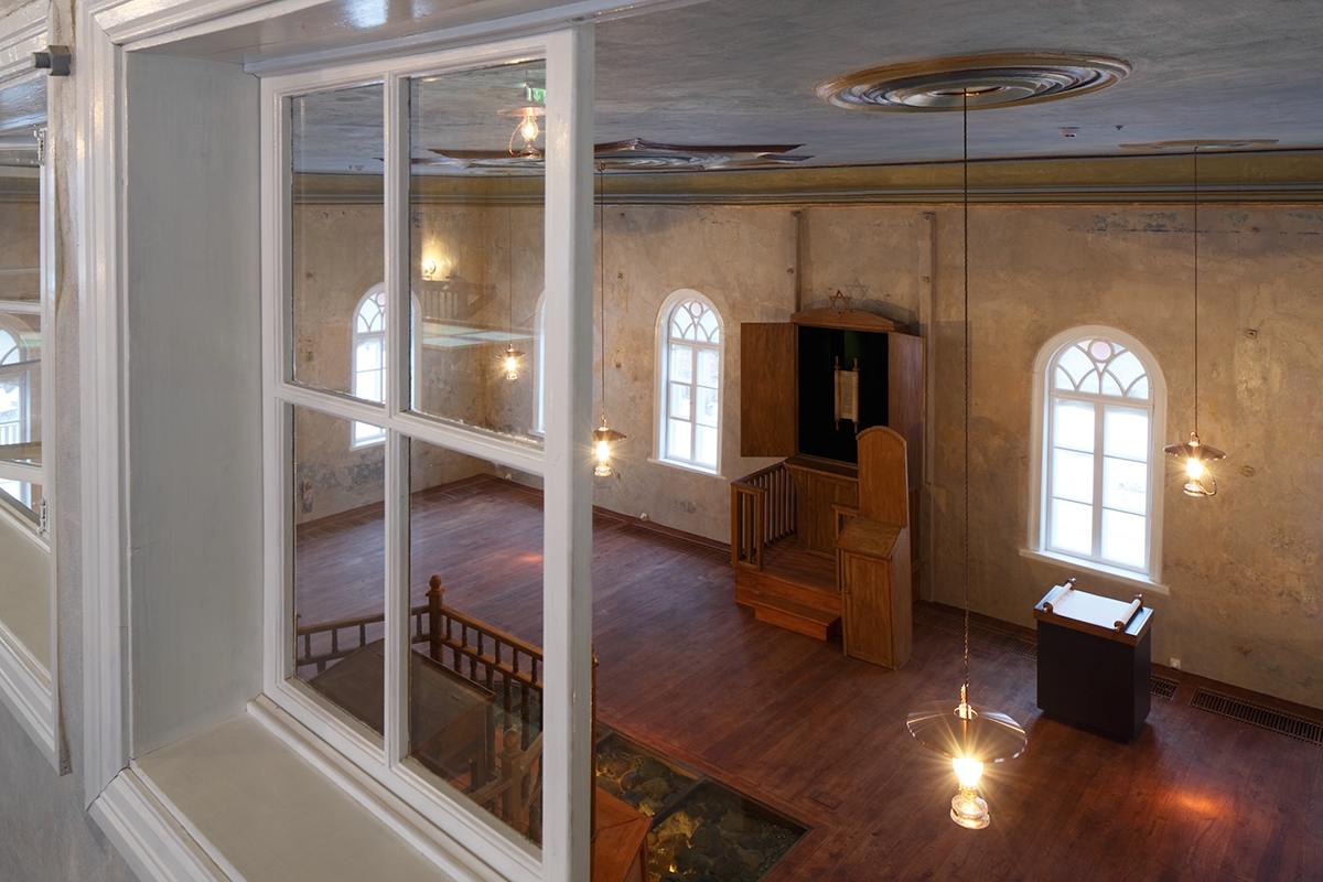 Exhibition  Synagogue Latvia rezekne Timber Synagogue H2E