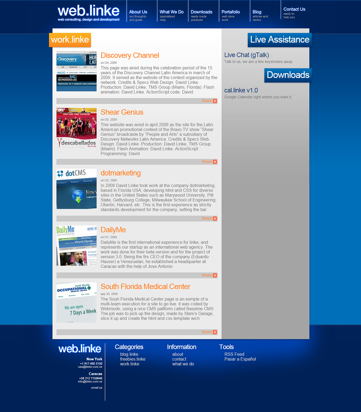 wordpress Theme orange blue Web development