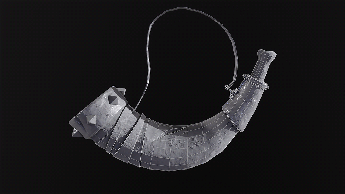 3D assets environment game medieval art modeling props vikings