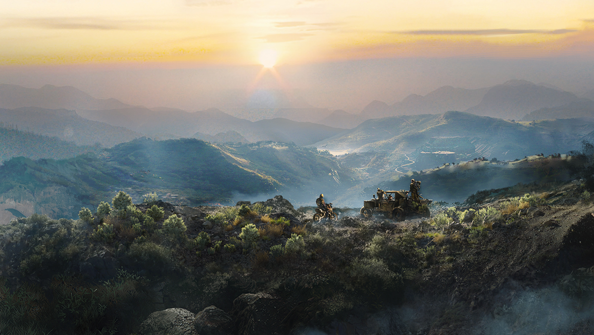 Ubisof Tom Clancy's  Ghost Recon wildlands Spot commercial CG platige ubisoft