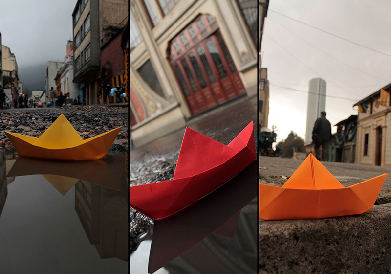 Fotografia arte_digital Fotografía Digital origami  barcos papel agua