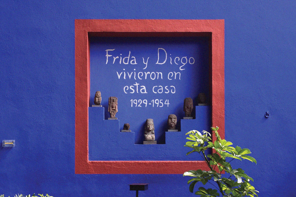 Frida Kahlo frida kahlo branding  rebranding mexico brand identity la casa azul museo museum