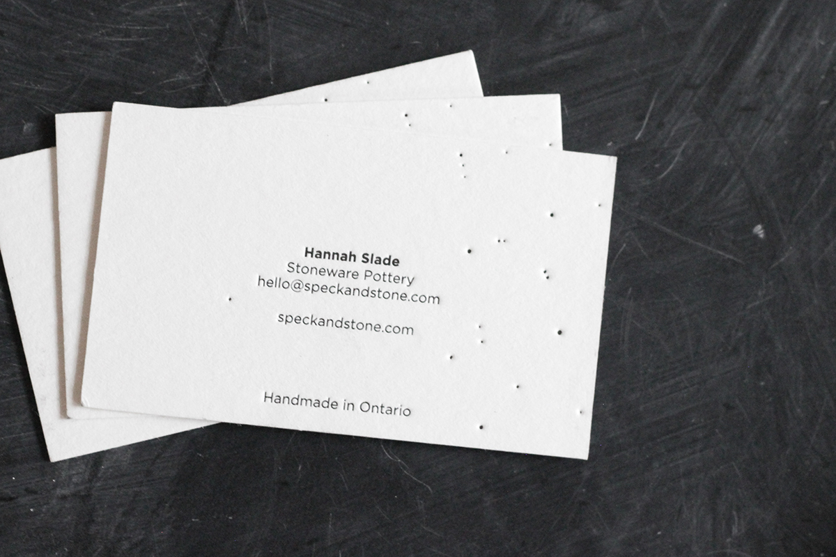logo business card embossing embossed brand and identity