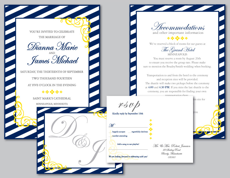 wedding invitation digital template rsvp save the date wedding Invitation design printable