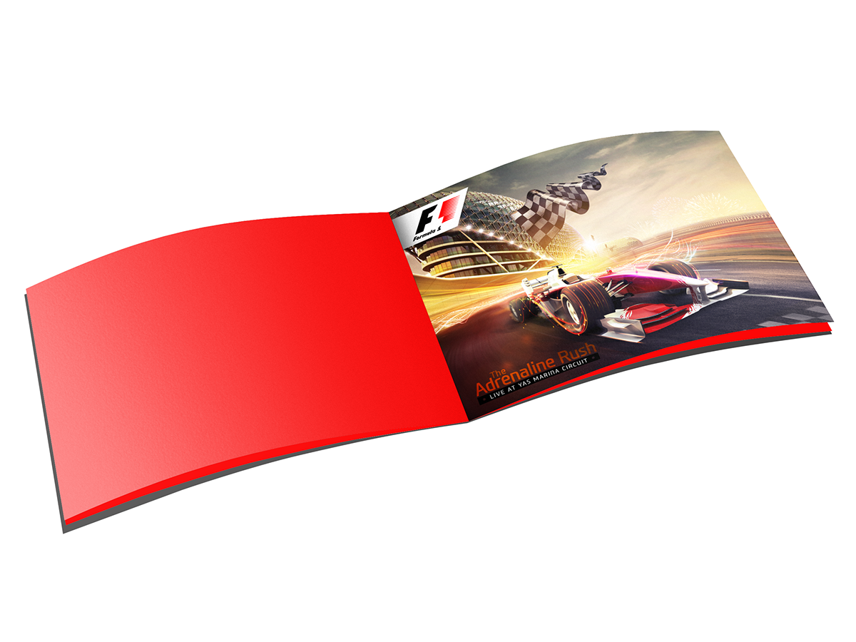 ICON Advertising & design Formula 1 f1 dubai Event Adreline yas Abu Dhabi speed race road lights passion formula