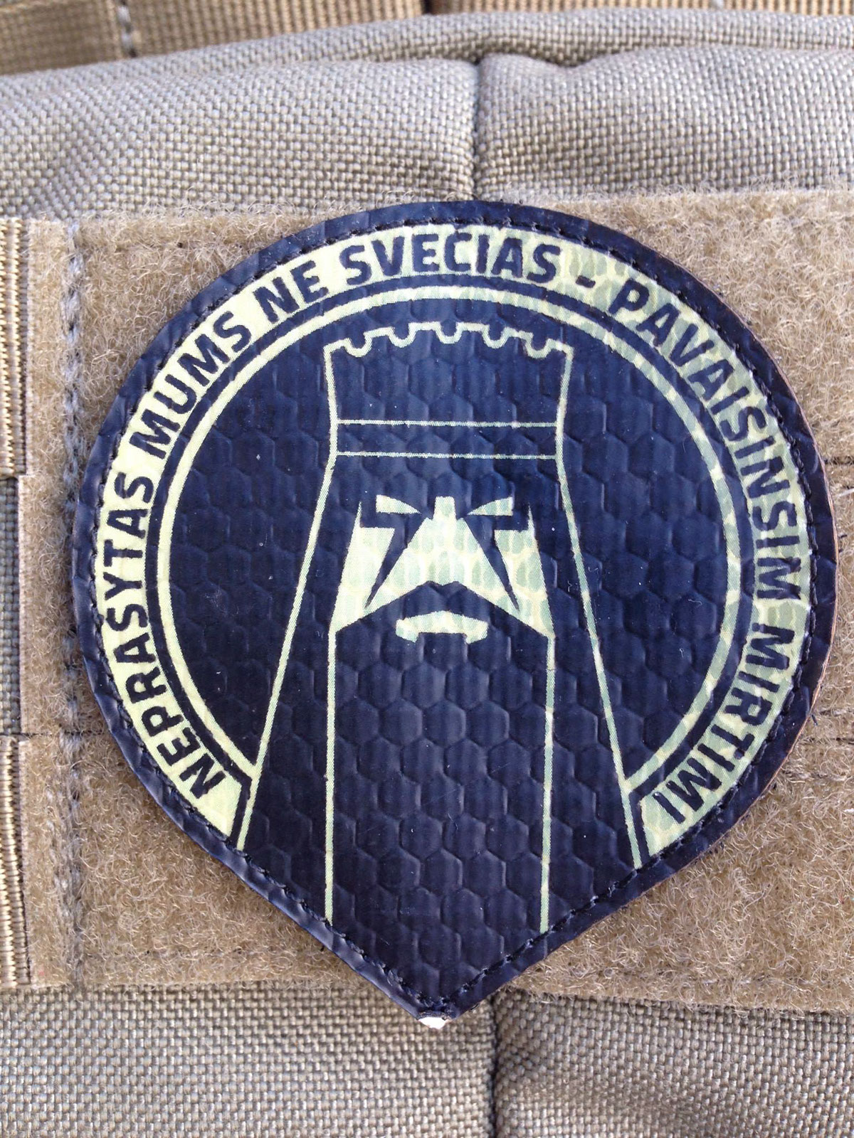 pvc patch Military Patch military branding patch desing Brand Design thunder armory