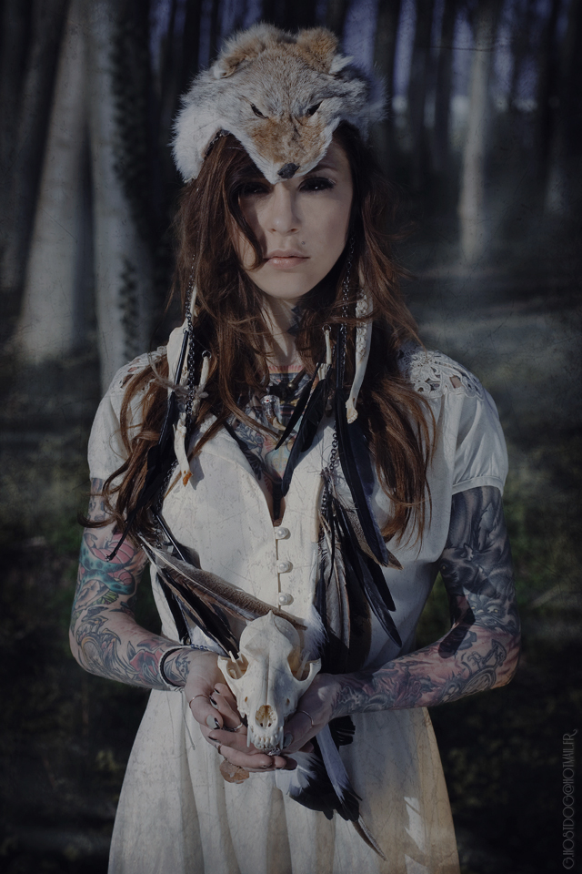 model tattoo editorial suicide girls gogo blackwater zombiegogo tattooed woman ink inked girl Italy
