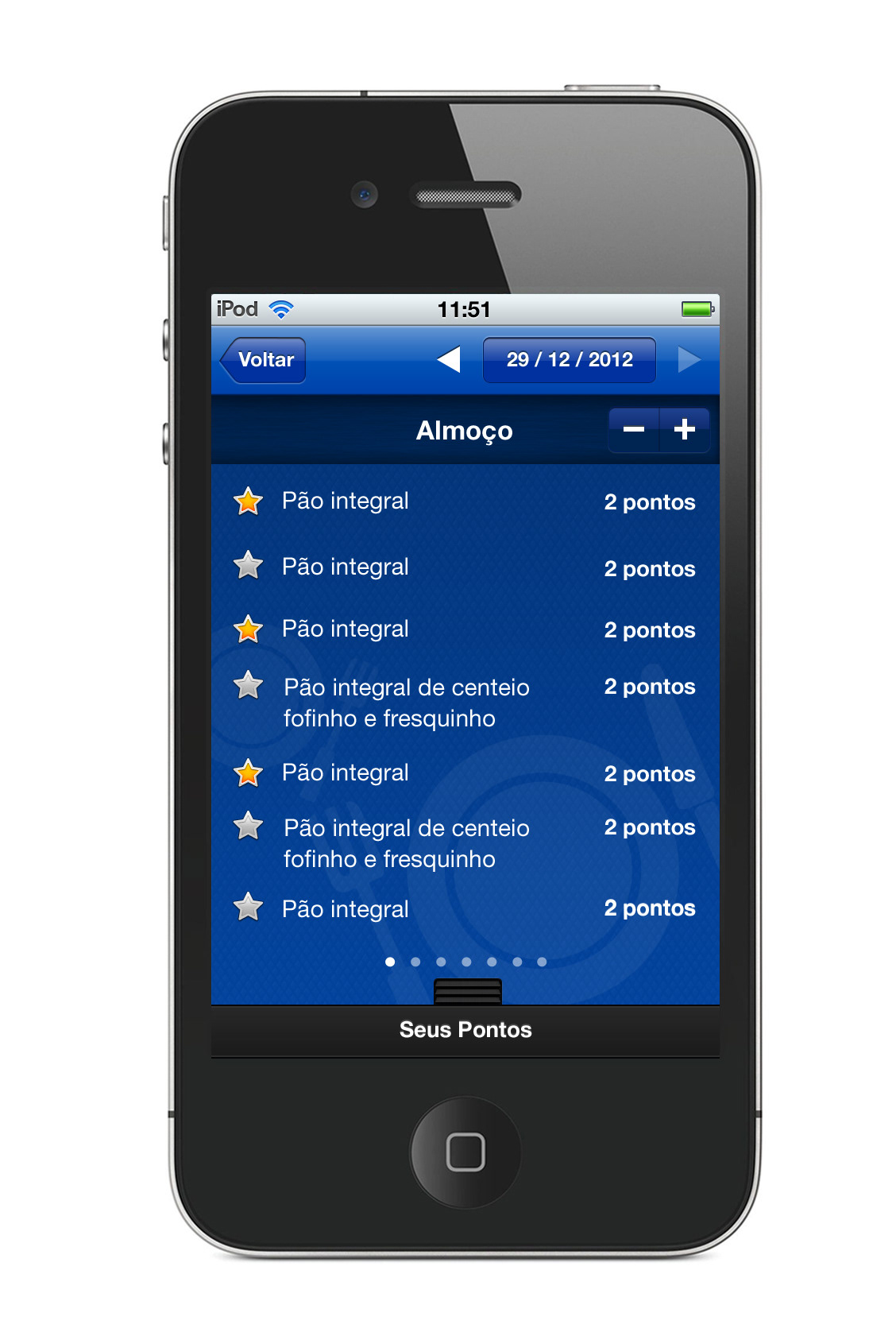 dieta e saude  health app  iphone  ipod