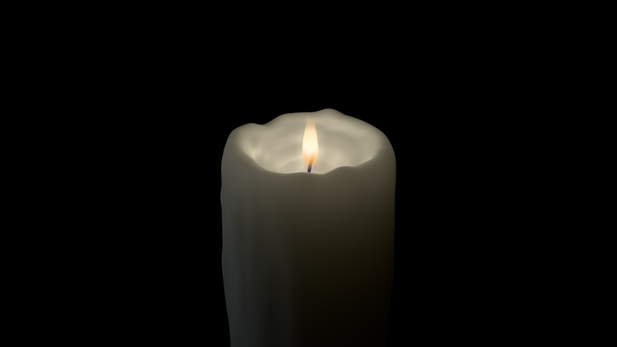 candle animation  cinema 4d after effects flame