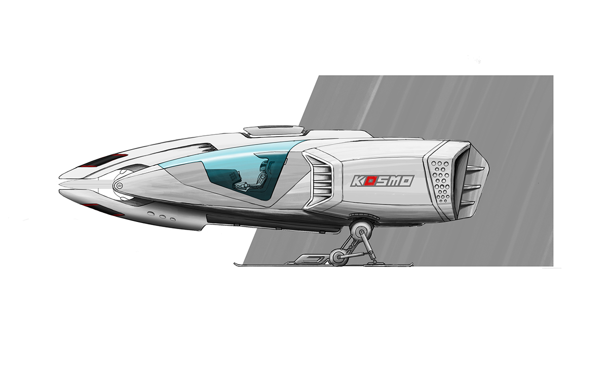 concept art Scifi spaceships