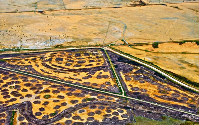 California Landscape terrain Patterns texture wetlands