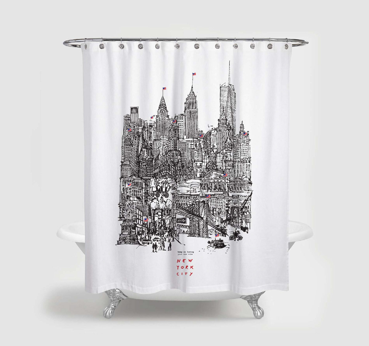 new york city ILLUSTRATION  design souvenir city moments Mug  tunic