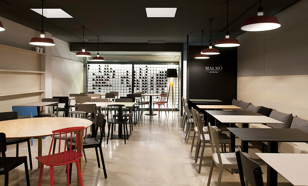 restaurant design nordic valencia Ruzafa Vegetarian Interior