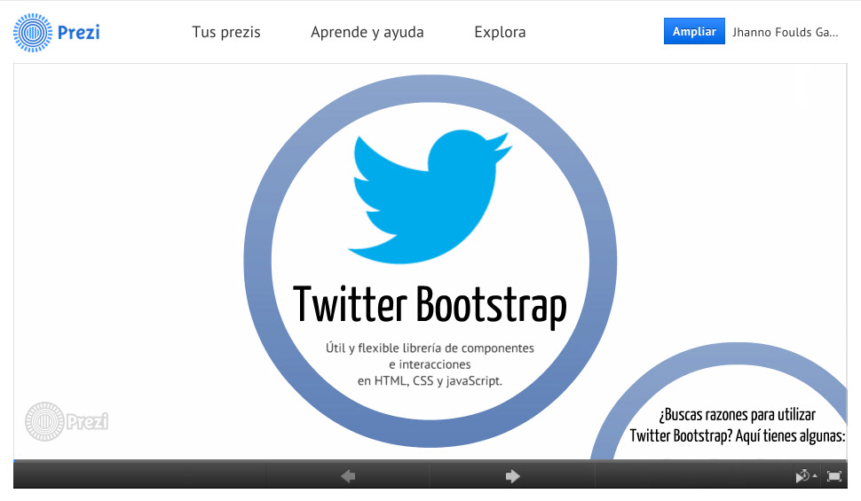 Conferencia presentación twitter twitter bootstrap bootstrap