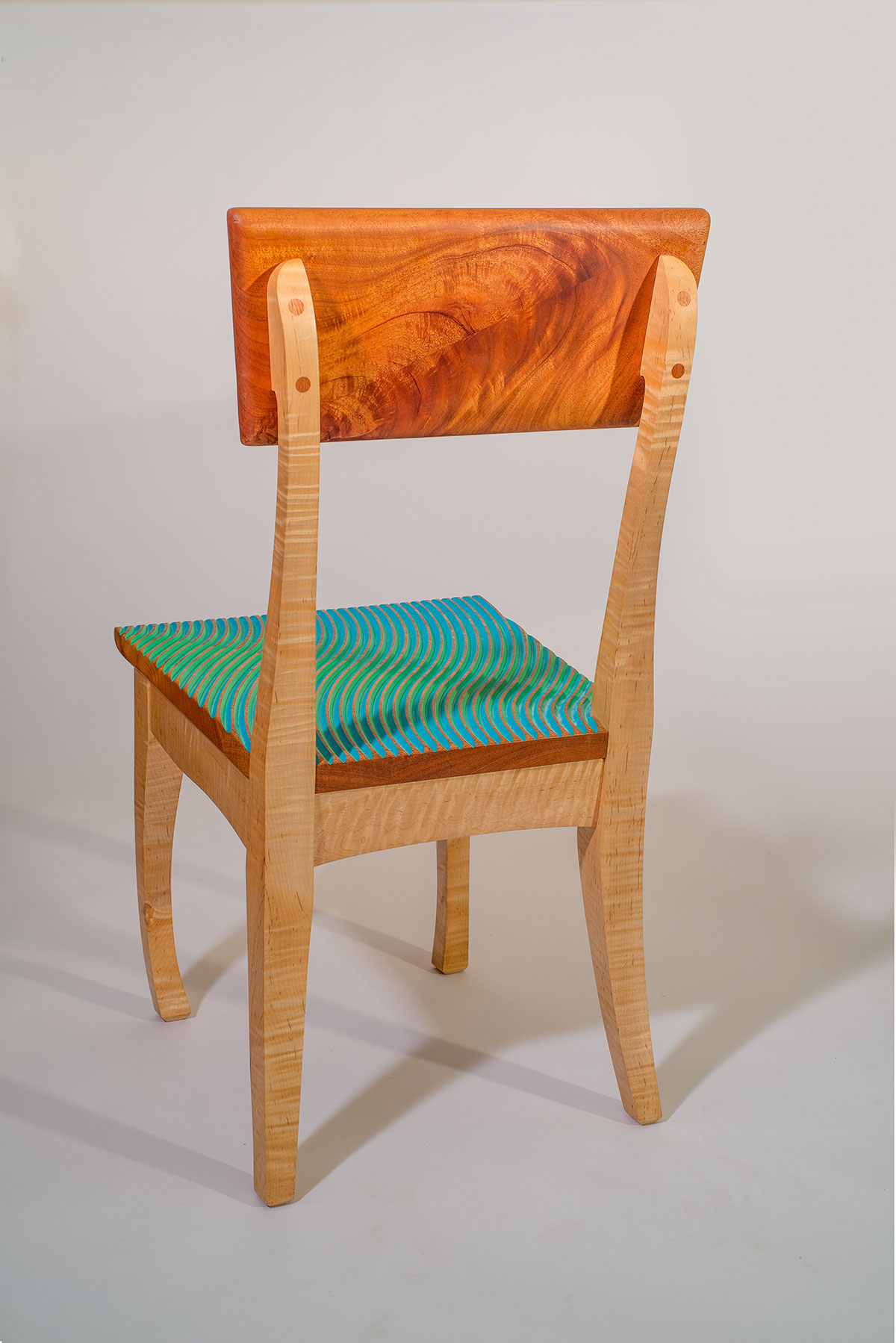 milk paint chair wood
