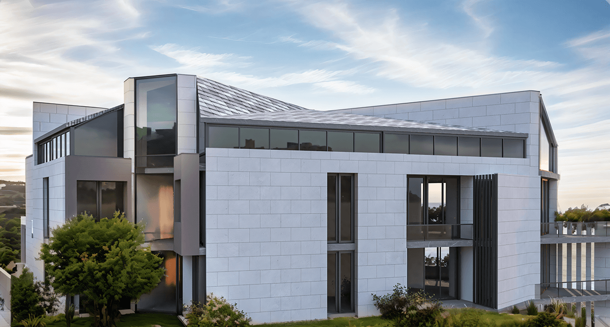 exterior design architecture residential visualization 3ds max Render modern vray archviz CGI