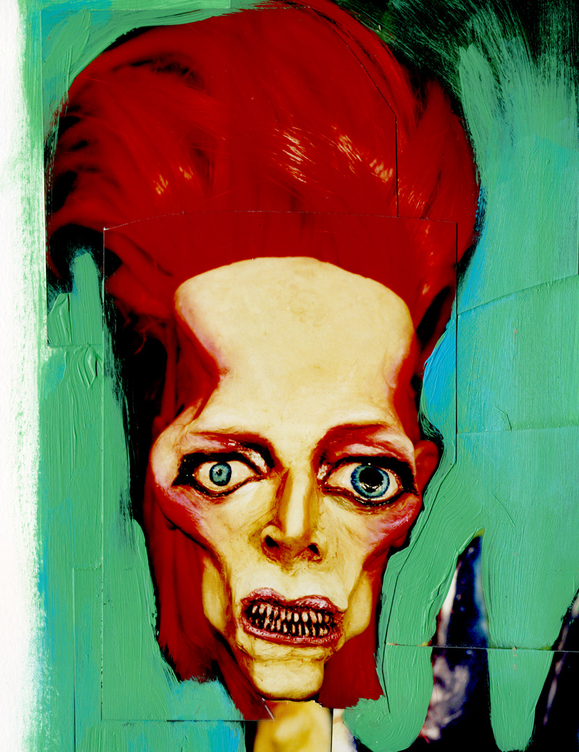 david bowie Bowie miguel villalobos he Physical Impossibility of Death in the Mind of Someone Living mixed media artwork