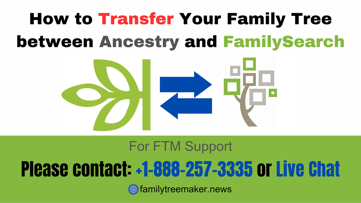 How to Transfer Your Family Tree between Ancestry and FamilySearch
