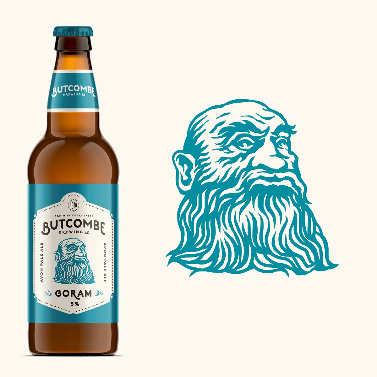 icon design  pedro oyarbide beer craft beer butcombe