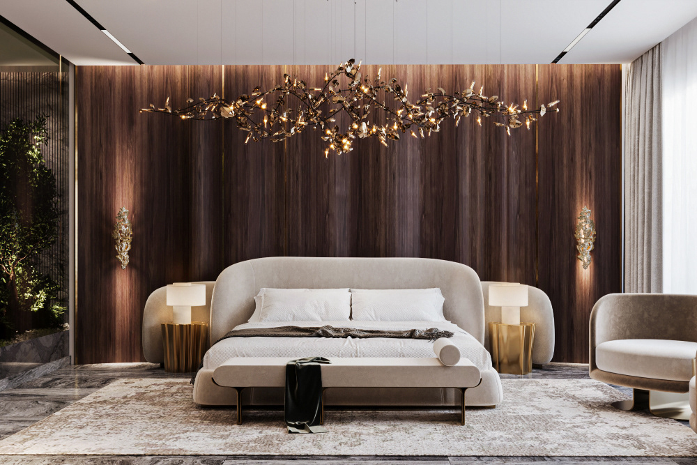 houseplant house architecture interior design  Luxury Design furniture bedroom bedroom design