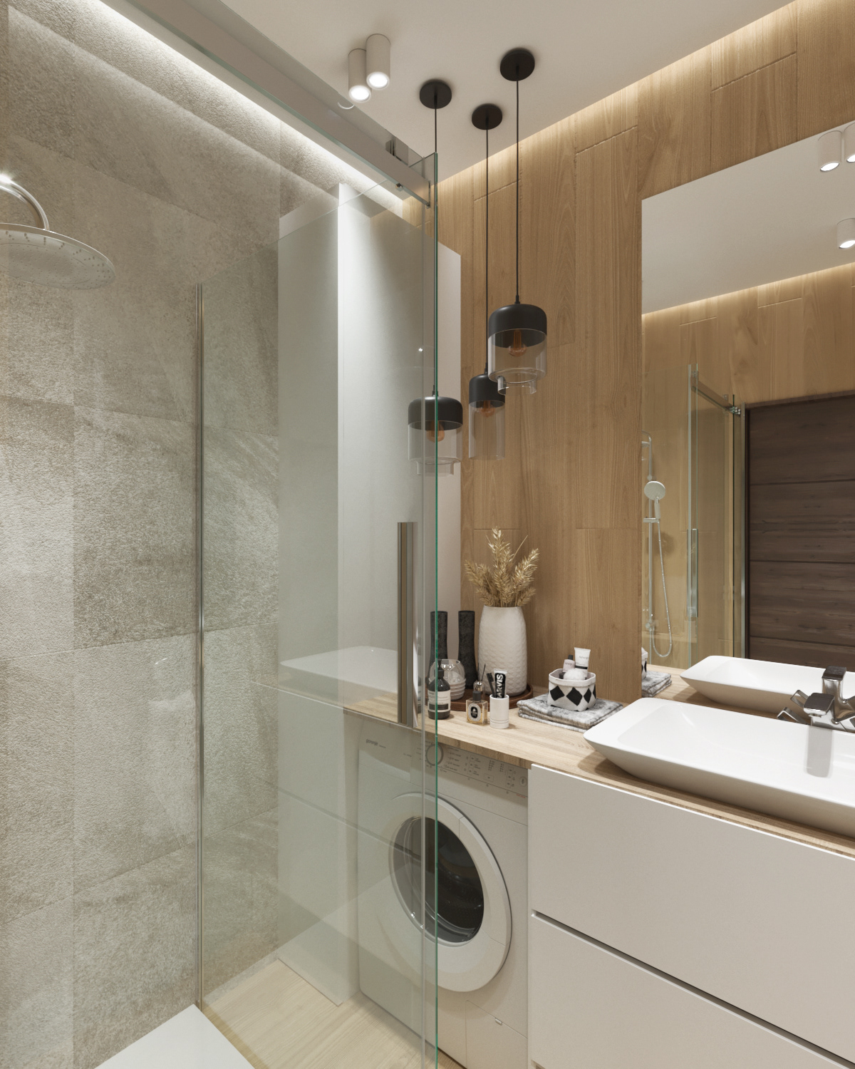 3D 3ds max bathroom corona renderer design Interior kitchen Render room visualization