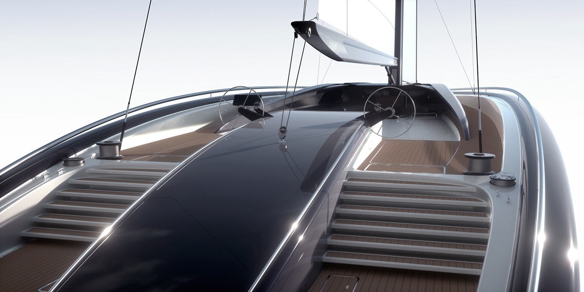yacht Yacht Design sailing boat design concept Red Dot award
