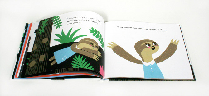sloths  rainforest venezuela children's book kids