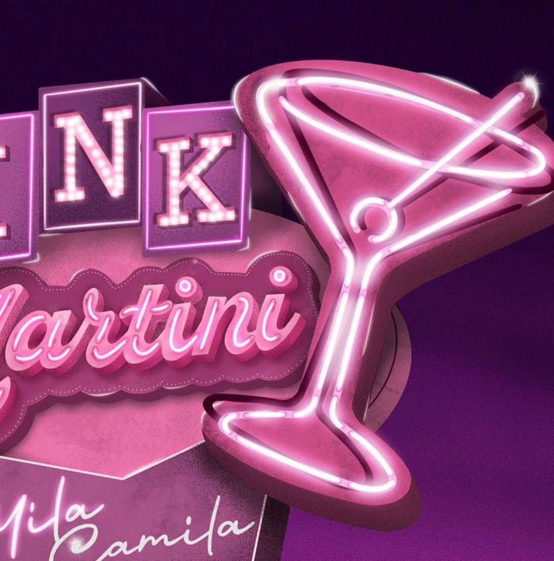 animacion diseño de letrero Diseño de Portadas diseño gráfico diseño vintage lettering musica Pink Design