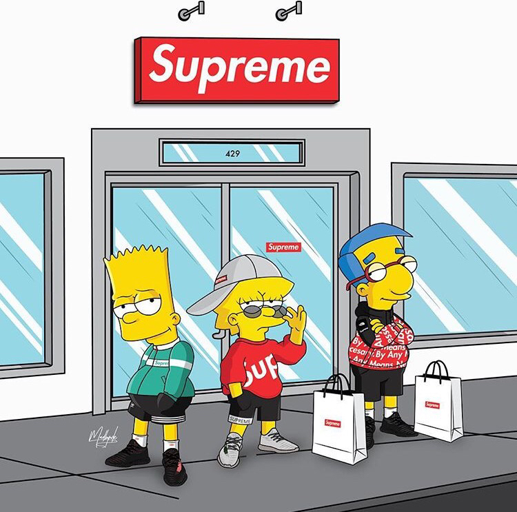 supreme Simpson Springfield Bart lisa