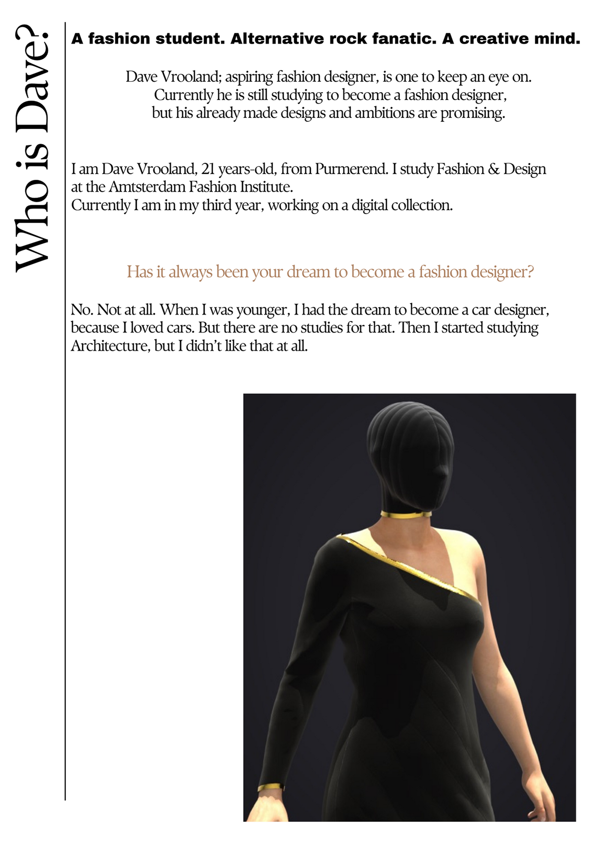 Fashion  magazine editorial