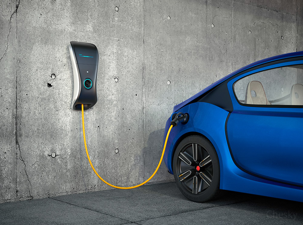 ev electric Vehicle charging recharging STATION Spot