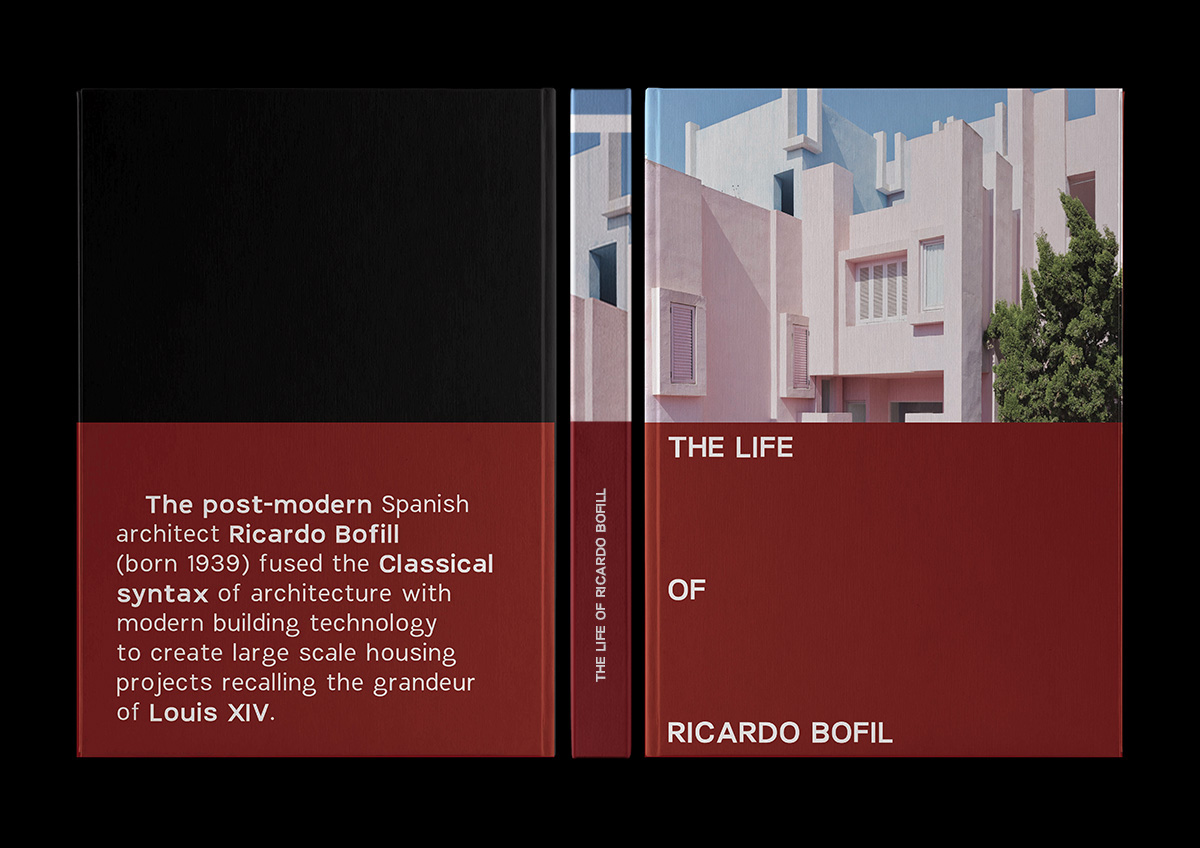 Ricardo bofill architecture Post modern spanish grafik design editorial ricardobofil Ricardo Bofil