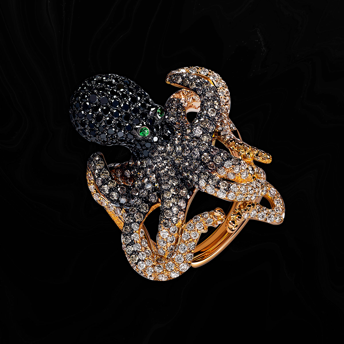 Jewellery jewelry octupus retouch retouching  ring обработка фото ретушь ретушь ювелирных изделий ювелирная ретушь