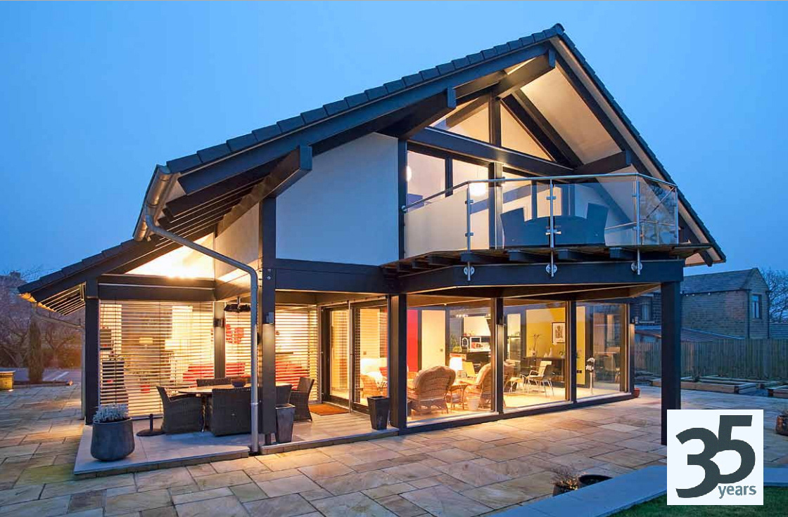 Individual Home eco home german kit-built home Sustainable Development Huf Haus platz haus huf house Huf