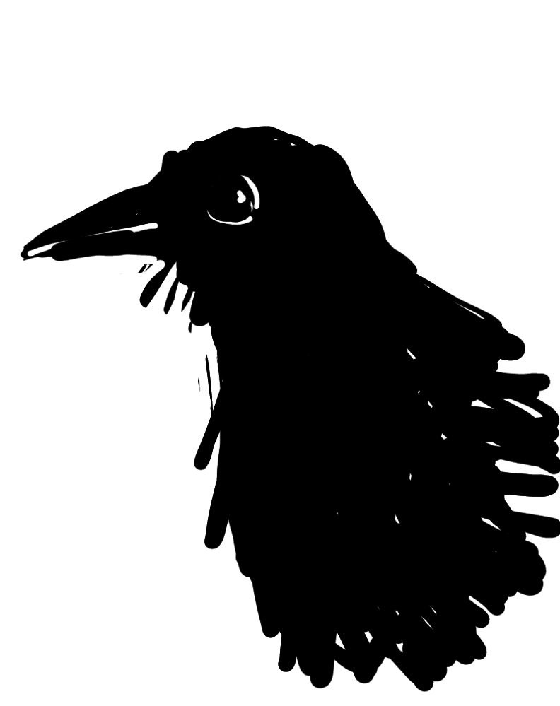 Halloween dark charakters wood-cut style ink drawing ink illustration wood-cut illustration noir illustration