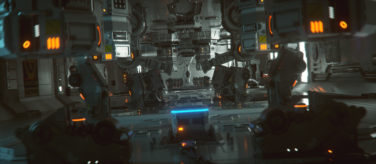 beeple cinema4d c4d vfx robots sci-fi creative commons