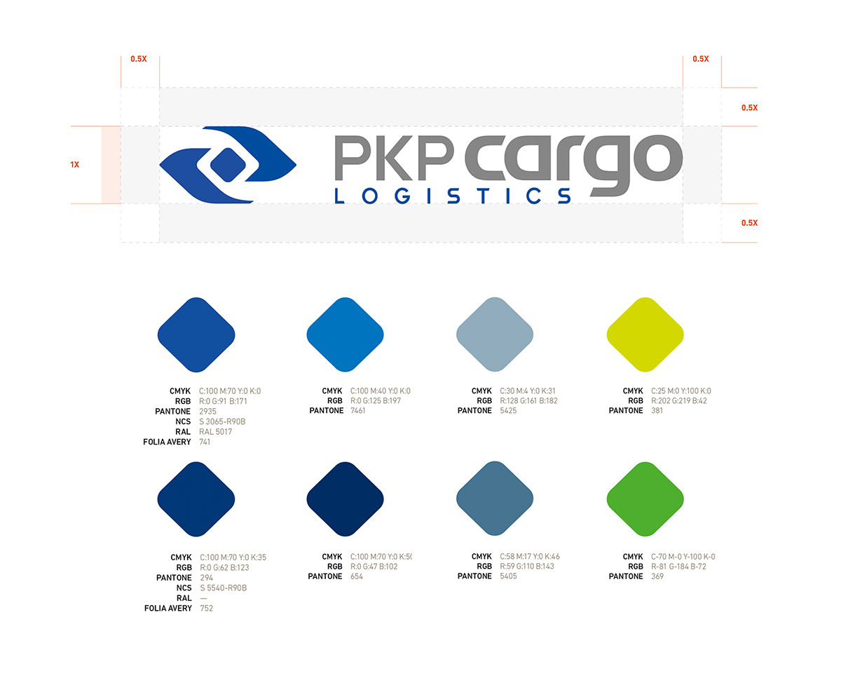 Cargo Logistics 3D models trains transportation brand identity Logo Design business