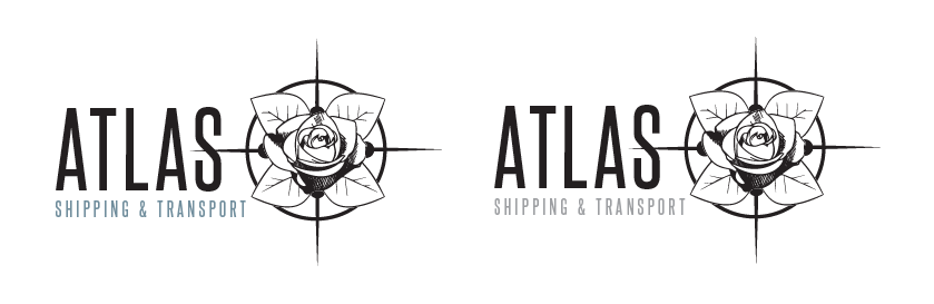 logo atlas shipping Transport boat