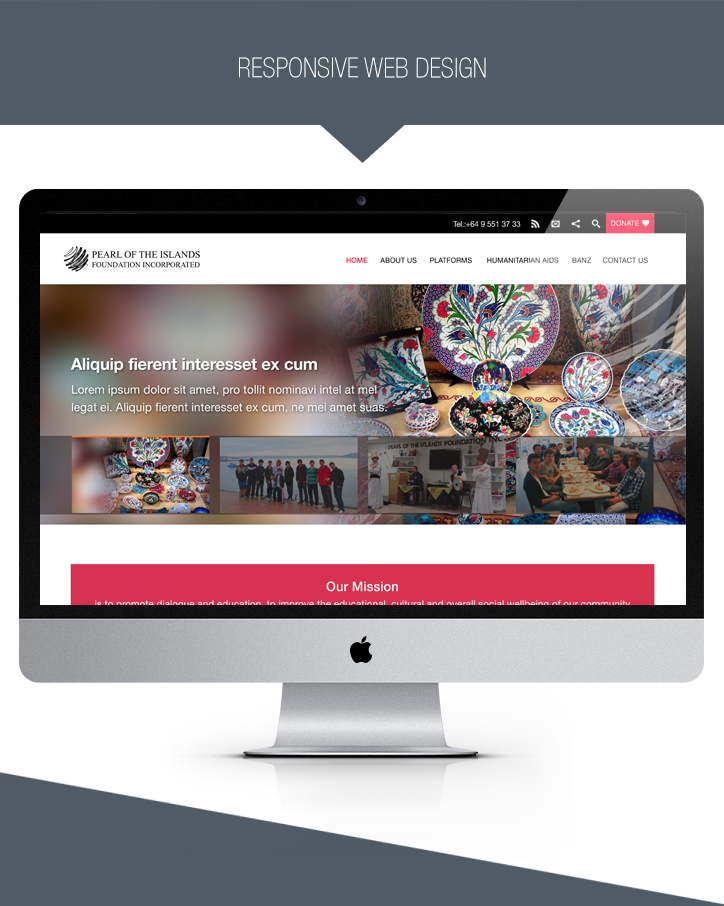 Pif Web design Responsive creative Website foundation site
