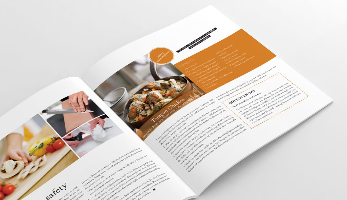 Layout Design magazine magazine layout Food Magazine contemporary magazine YOOBEE Magazine design Touché Magazine