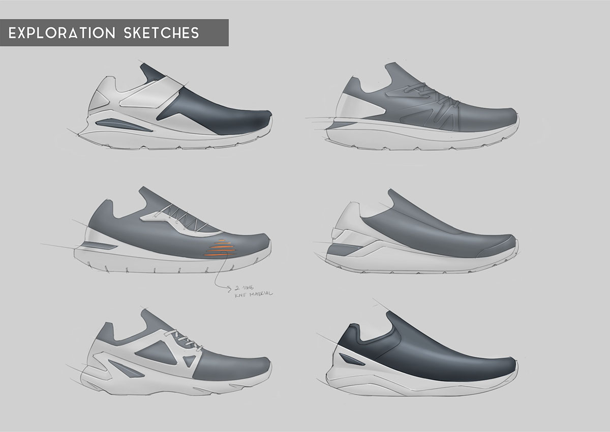 footwear design industrial design  product design  footwear concept