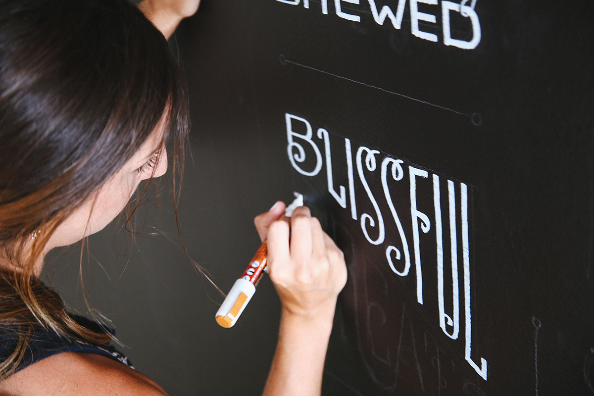 Chalk Lettering chalk HAND LETTERING custom typography chalk artist