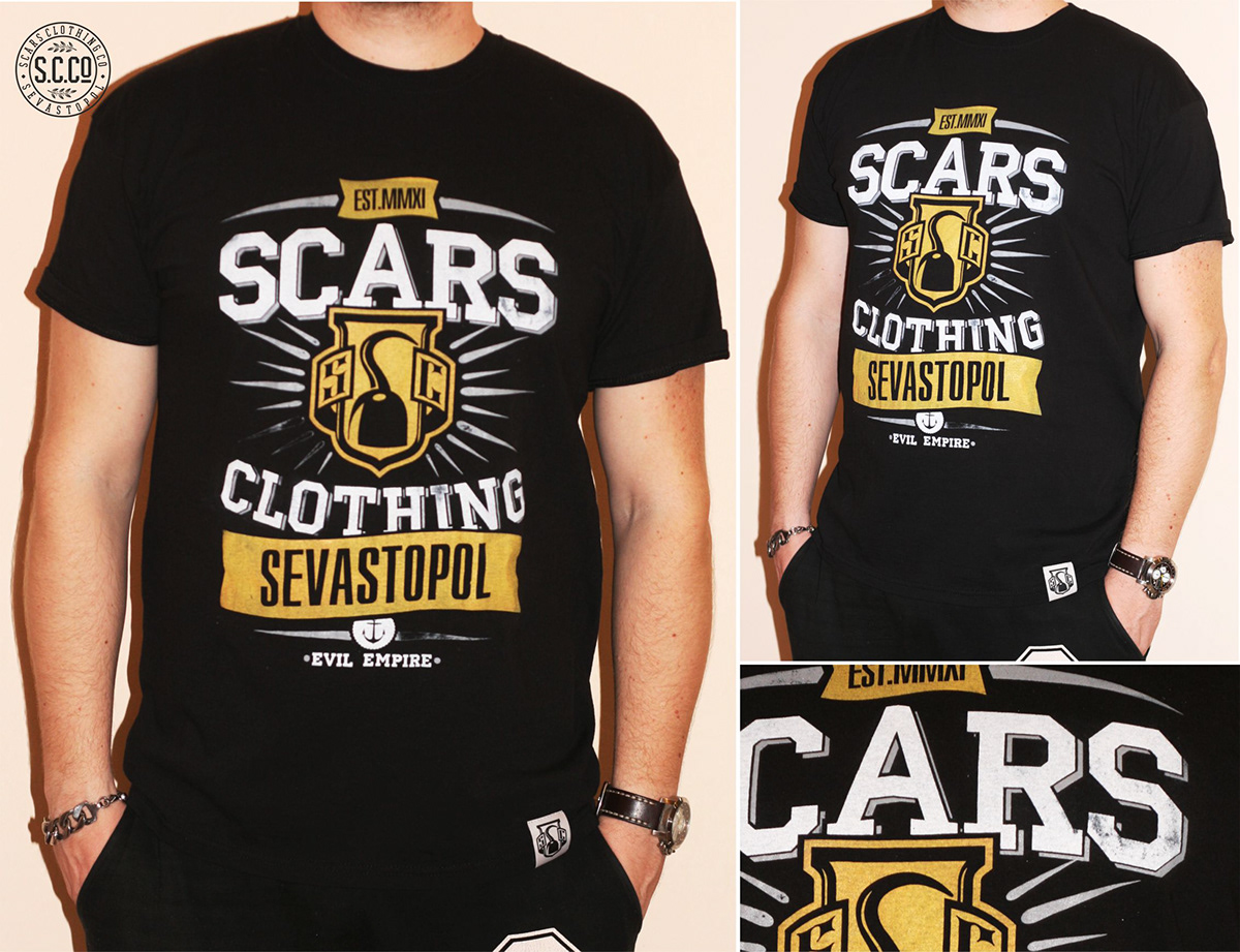 scc SCARS wear Sevastopol brand streetwear
