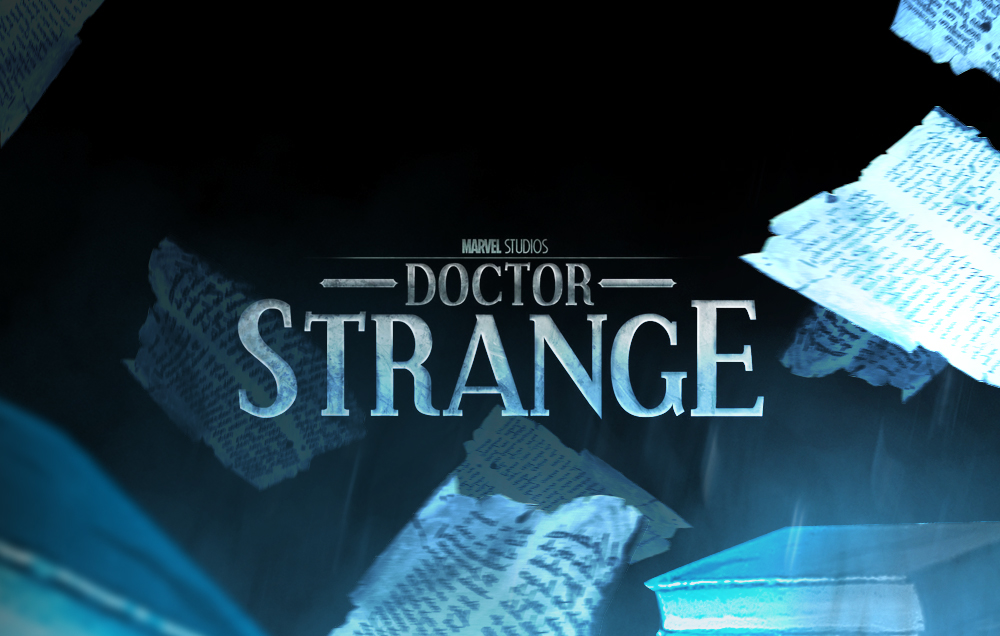 Doctor Strange marvel movie movie comic comics edit photoshop glow neon Style poster bosslogic bosslogicinc